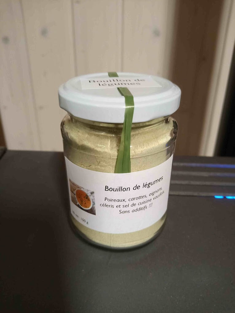 Bouillon de légumes maison 100g