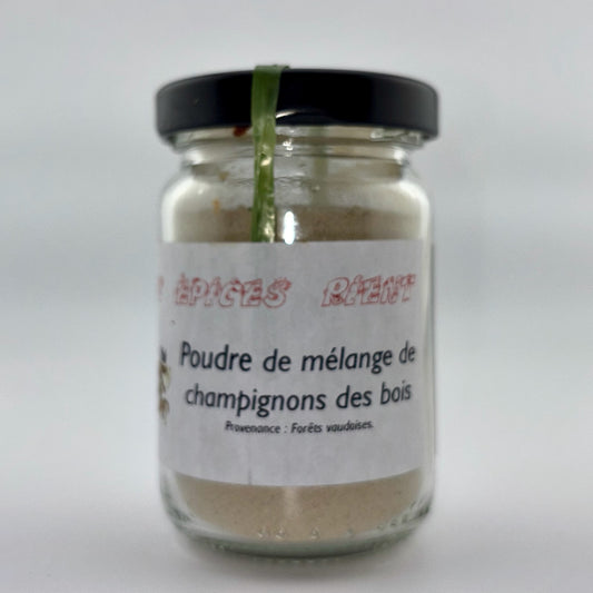 Poudre de champignons des bois
