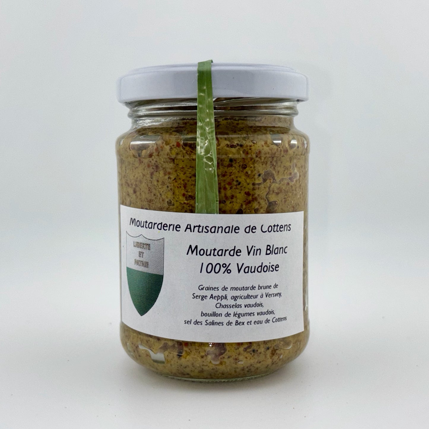 Moutarde 100% vaudoise Vin blanc