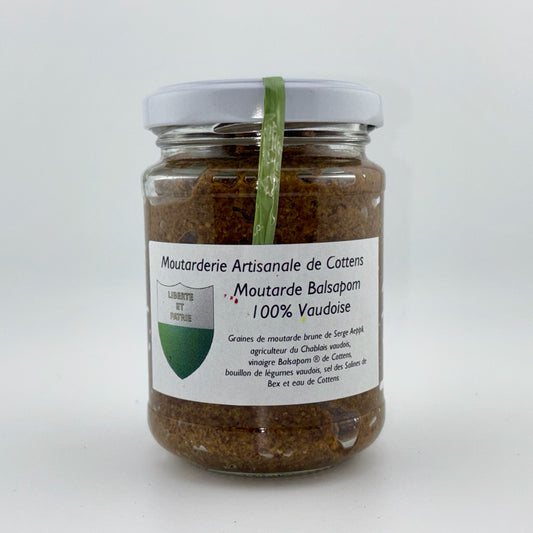 Moutarde 100% vaudoise Balsapom